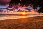 Sunset at Playa Matapalo, Puntarenas Province, Costa Rica Art Print